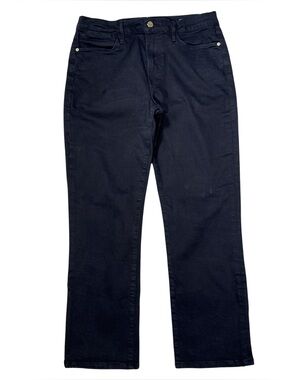 FRAME Le High Straight Black Jeans Size 30